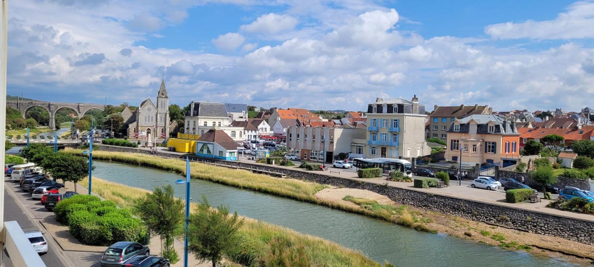 Une Jolie Vue - Appt 2 Pieces Vue Mer Balcon Sud Wimereux Exterior foto