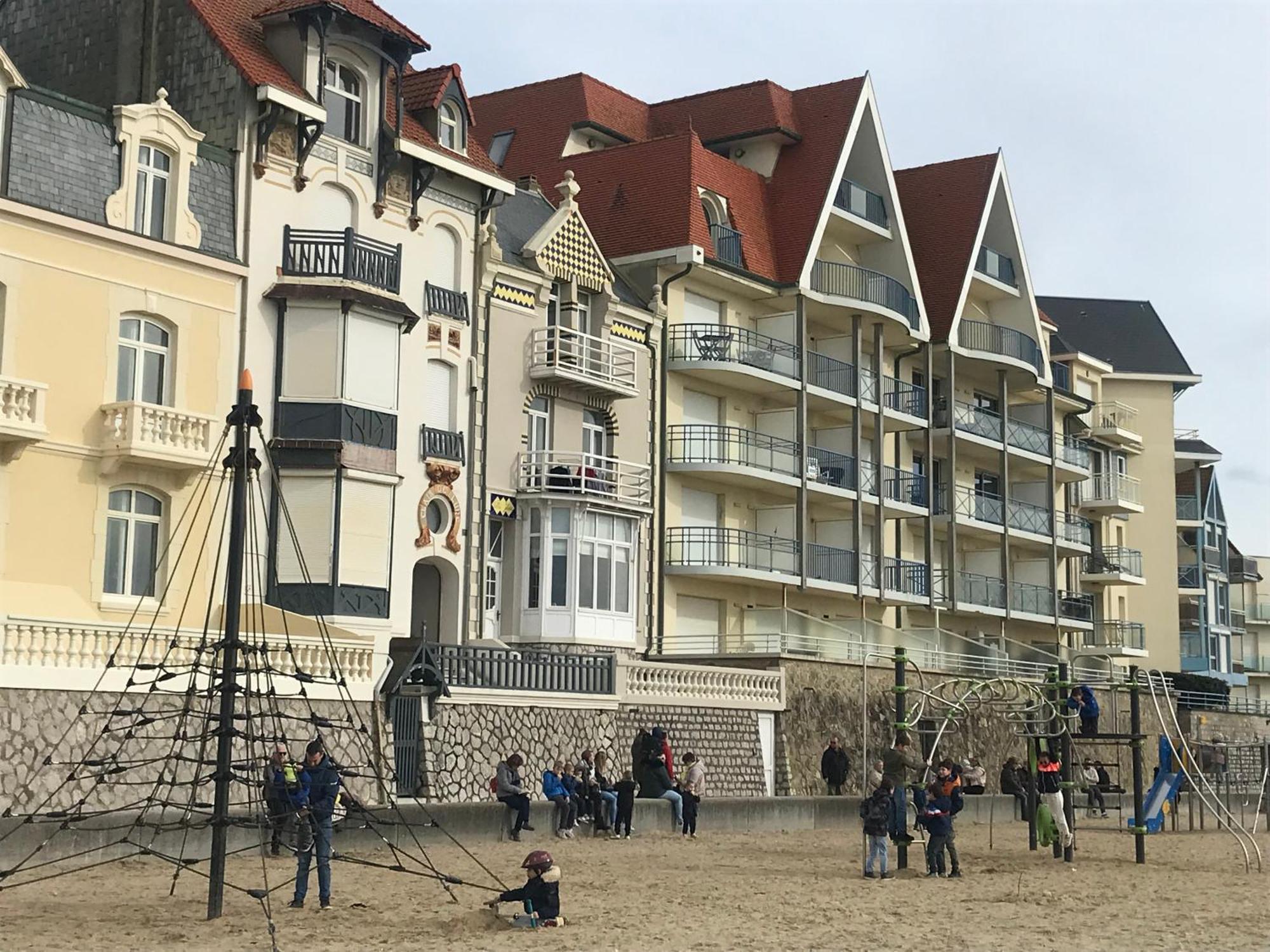 Une Jolie Vue - Appt 2 Pieces Vue Mer Balcon Sud Wimereux Exterior foto